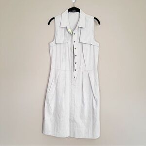 Tahari Button Up Shirt Dress